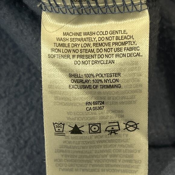 Columbia Jacket Womens 3X Plus Blue Fleece Sweater Pullover - Picture 4 of 10